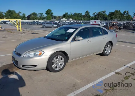 2008 Chevrolet Impala Lt из США, поврежденный, VIN 2G1WT58K781291903